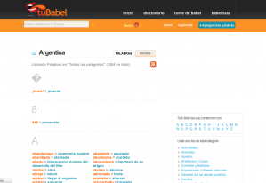 Resources to Learn Argentina Spanish Tu Babel Dictionary