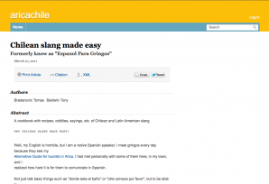 Chile Spanish Slang Made Easy