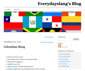 Colombia Spanish Slang Everyday Slang