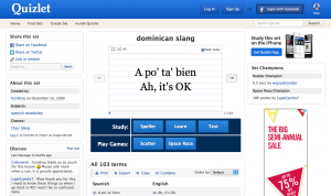 Dominican Republic Spanish Slang Flashcards