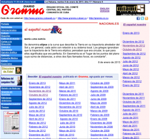 Cuban Spanish Slang Cuban Spanish Granma Index