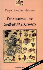 Guatemalan Spanish Dictionary