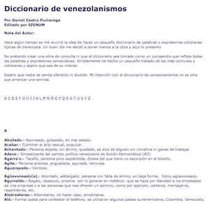 Venezuelan Spanish Words