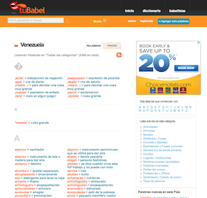 Venezuelan Spanish Words and Phrases