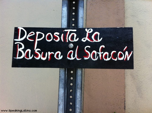 Zafacon Puerto Rico Spanish Mistakes