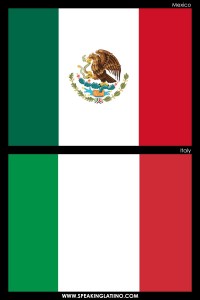 Hispanic Flags With Similar u00 Flags from Around the World