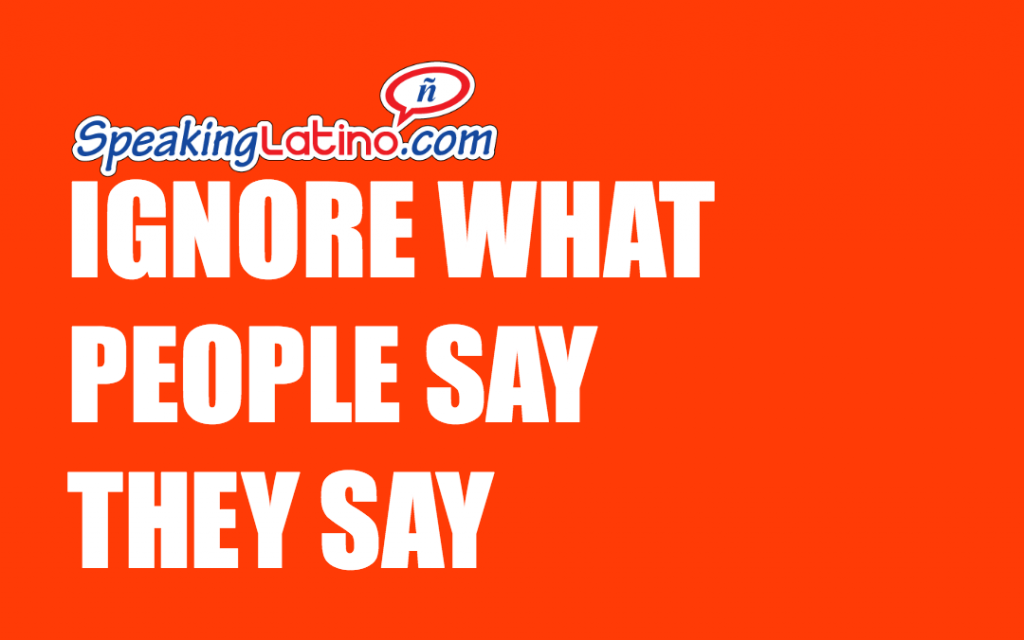 How to say do not cut in spanish