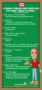 Dirty Puerto Rican Phrases