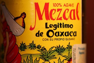 Mezcal and tequila