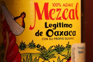 Mezcal and tequila