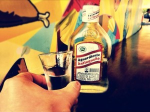 Colombian Drinks Aguardiente Antioqueno
