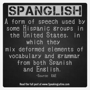 Spanglish Words