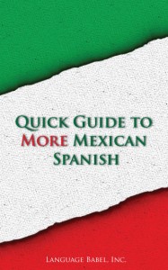 Book for learning spanish from mexico