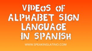 sign language in spanish videos