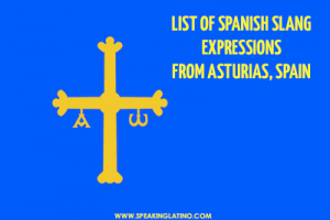 list of spanish slang expressions spain asturias