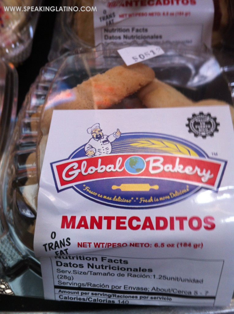 MANTECADITOS Puerto Rican Spanish Slang Word for Butter Cookie
