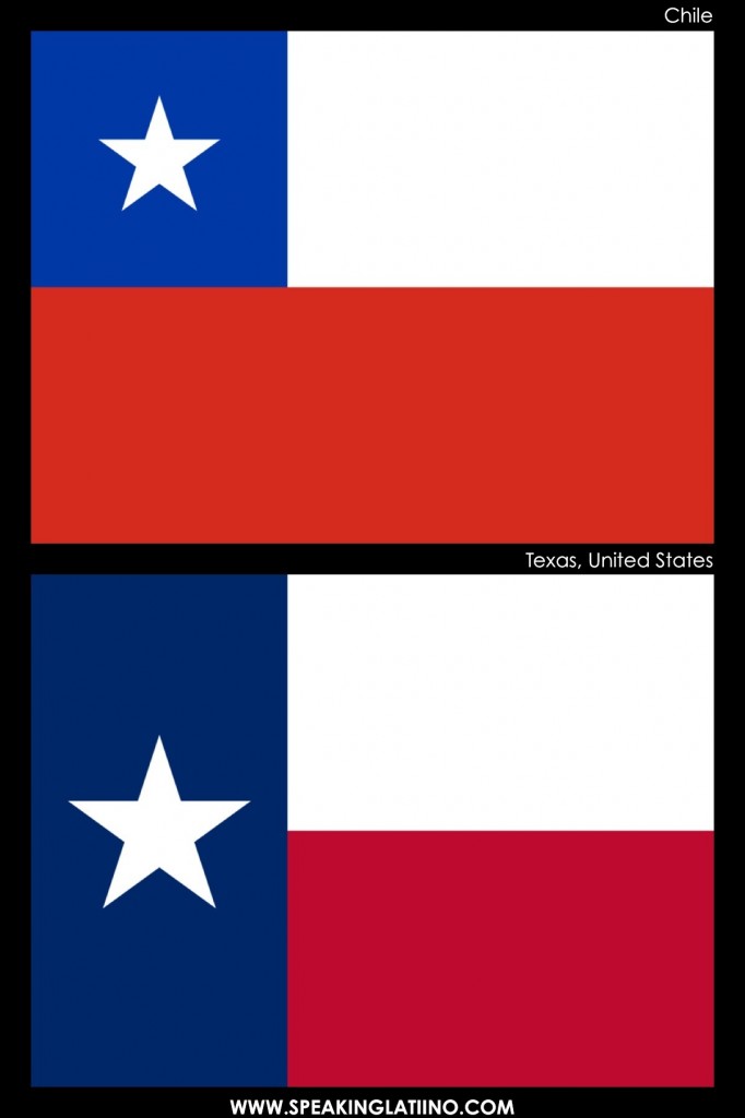 Hispanic Flags With Similar u00 Flags from Around the World