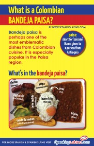 The 9 Components of The Colombian Bandeja Paisa: Infographic