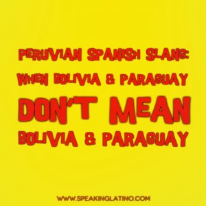 peru spanish slang