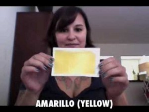 Video Spanish Lessons: Pronouncing the Colors in Spanish