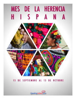 Hispanic Heritage Month Poster Hispanic Heritage Month Poster