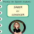 Saber Vs Conocer Spanish Class Activities