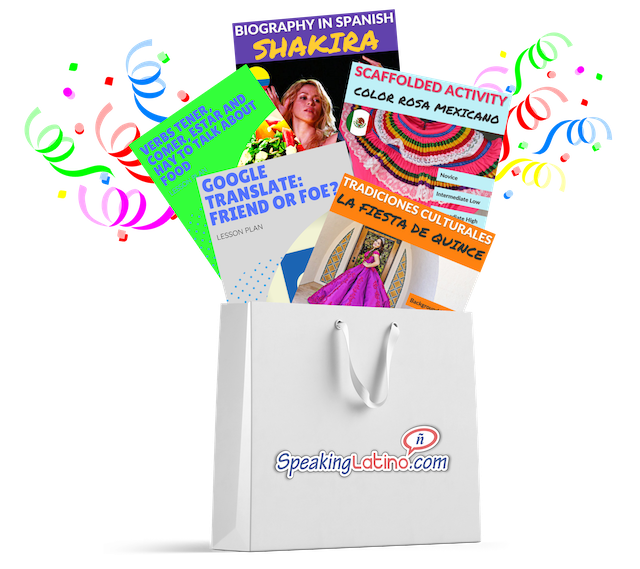 Freebies Bundle for Spanish Teachers 640px