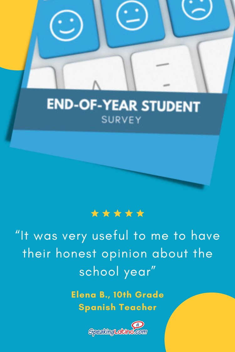 End Of Year Survey Testimonial