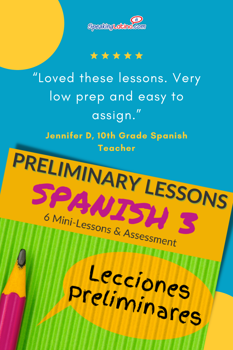 Spanish 3 Preliminary Lessons Testimonials