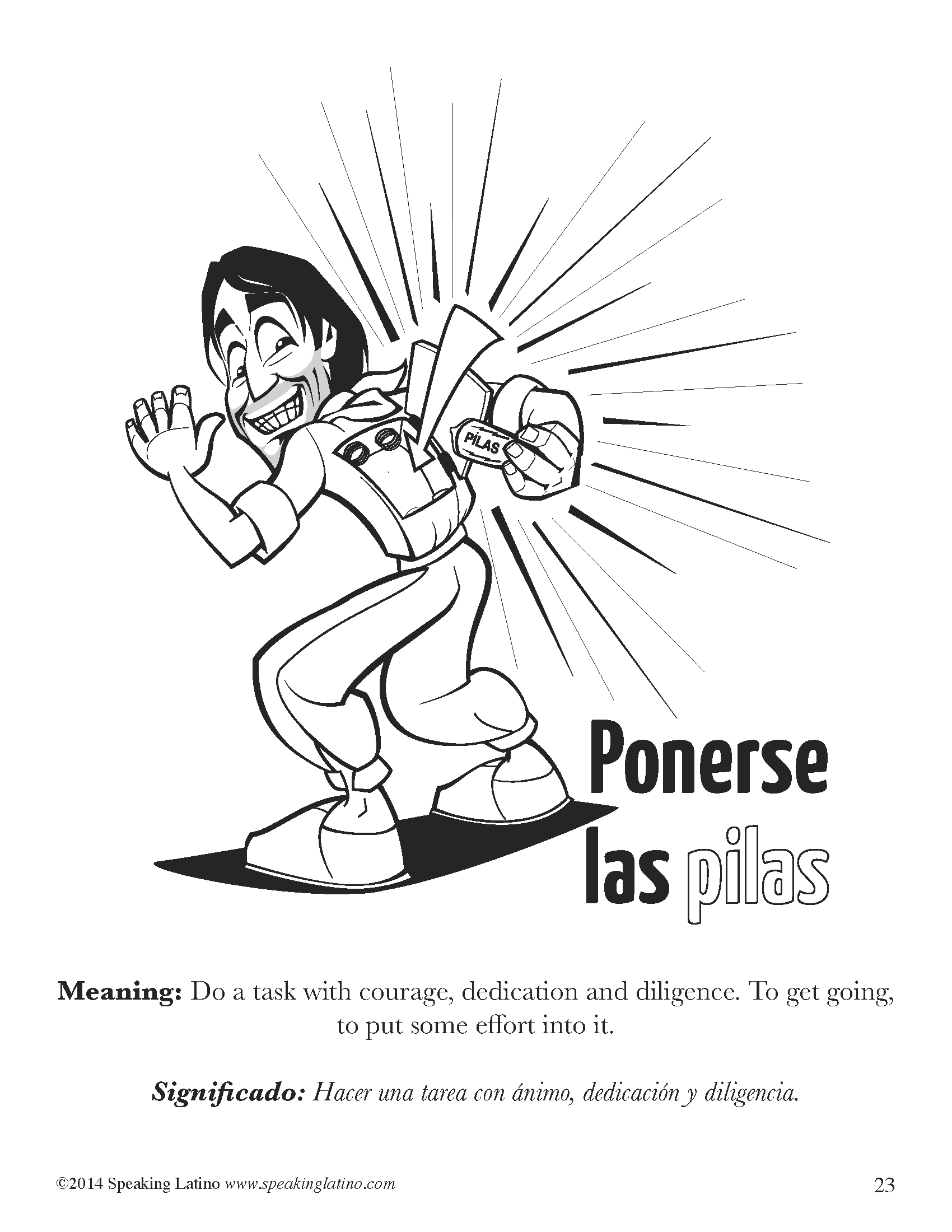 Ponerse la pilas