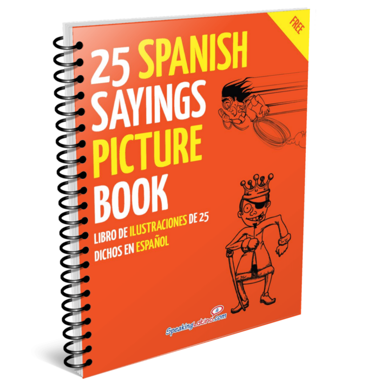 Free Spanish Sayings Printables for Teachers - Speaking Latino