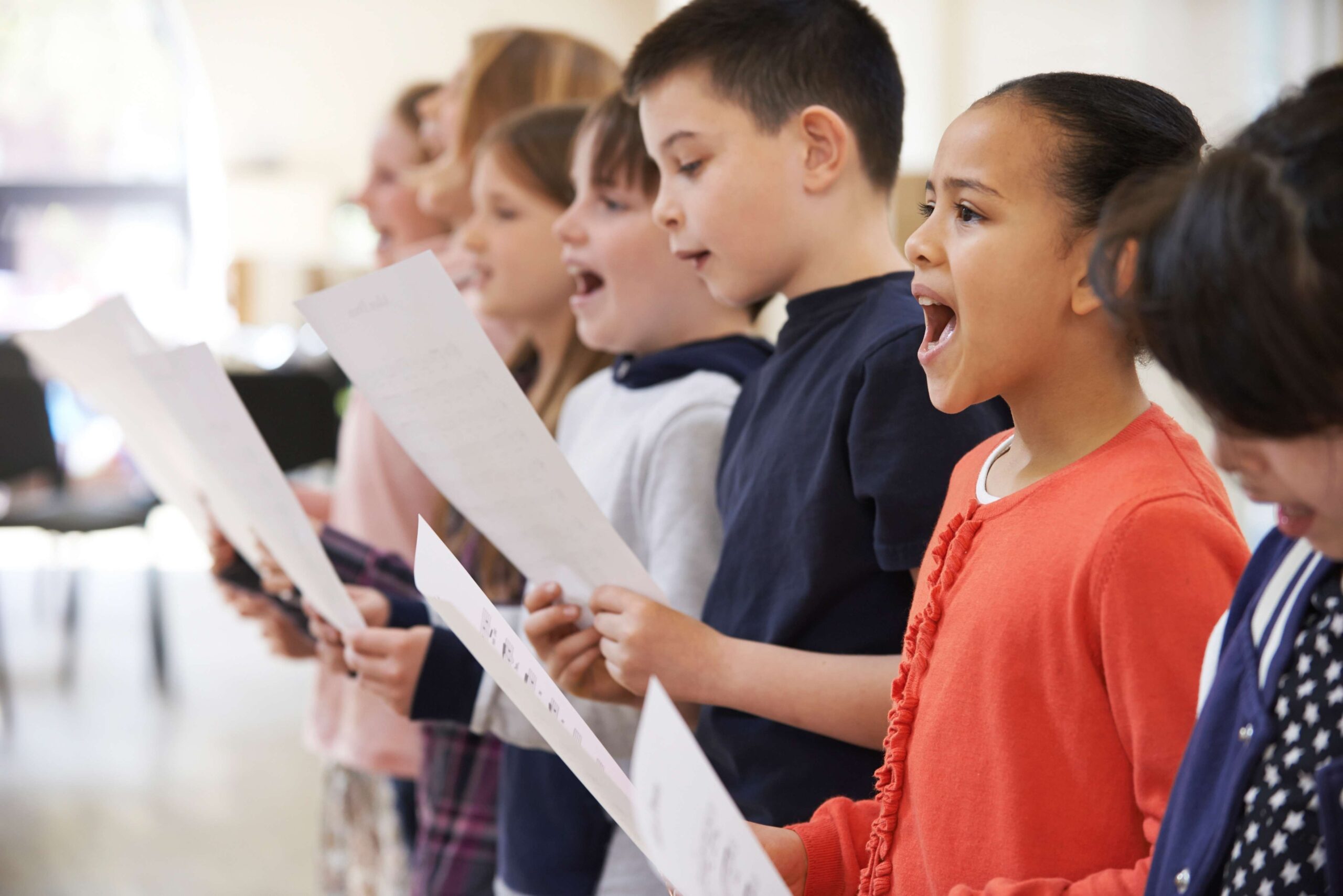 Encourage students to sing