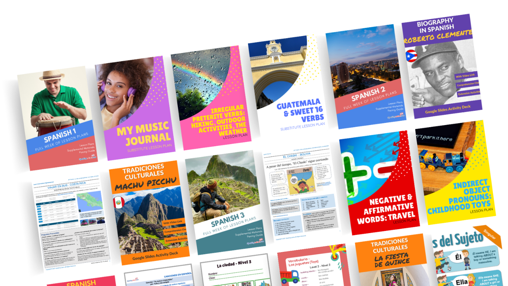 Speaking Latino Spanish Class Freebies Free Week